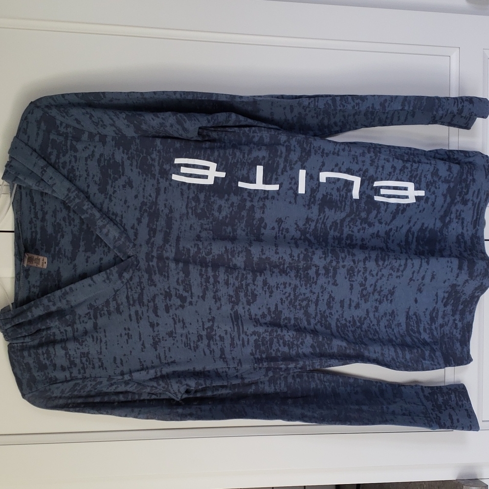 Elite Hooded Long Sleeve Tee